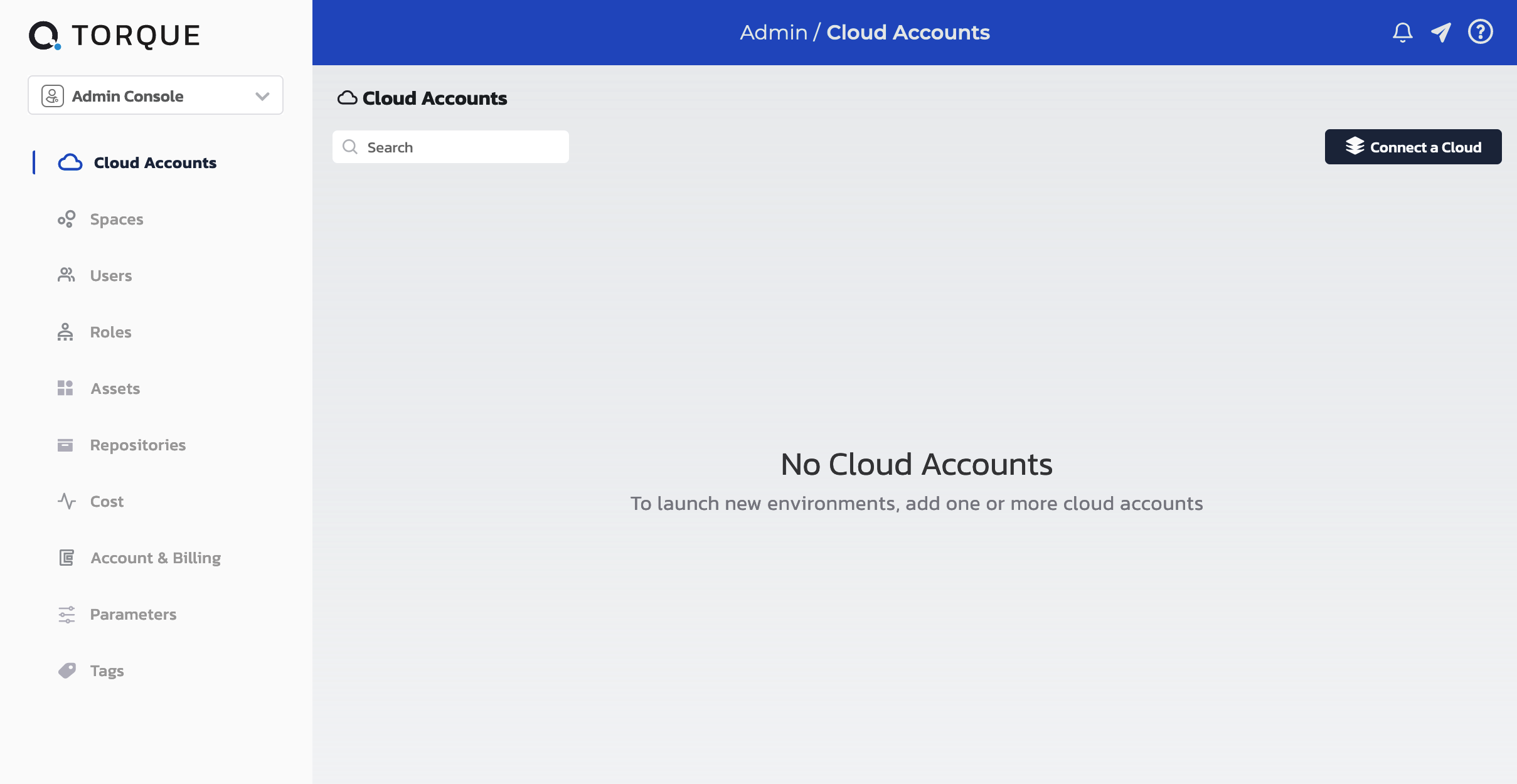 Connect a Cloud